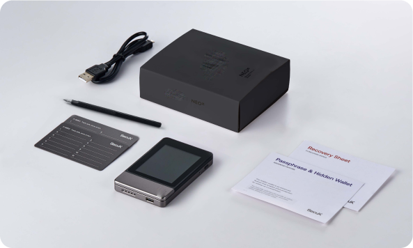 Cryptero Neo-X what's in the box